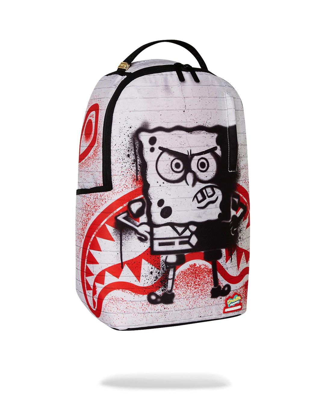 SPONGEBOB STENCIL WALL DLXR BACKPACK | Sprayground Everyday