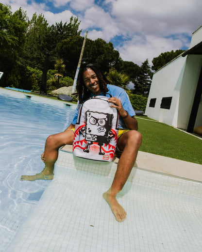 SPONGEBOB STENCIL WALL DLXR BACKPACK | Sprayground Everyday