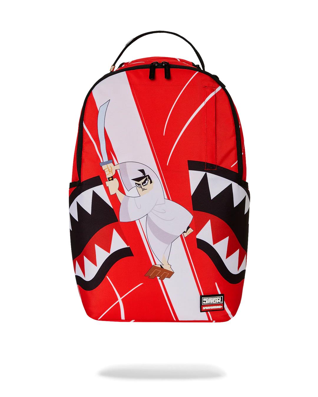 SAMURAI JACK SHARK MOUTH SLICE DLXR BACKPACK | Sprayground Value