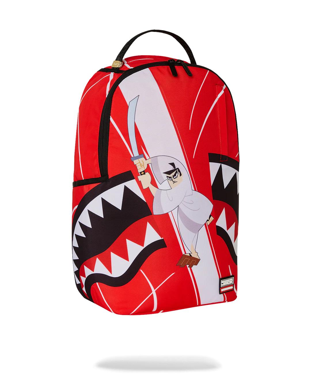 SAMURAI JACK SHARK MOUTH SLICE DLXR BACKPACK | Sprayground Value