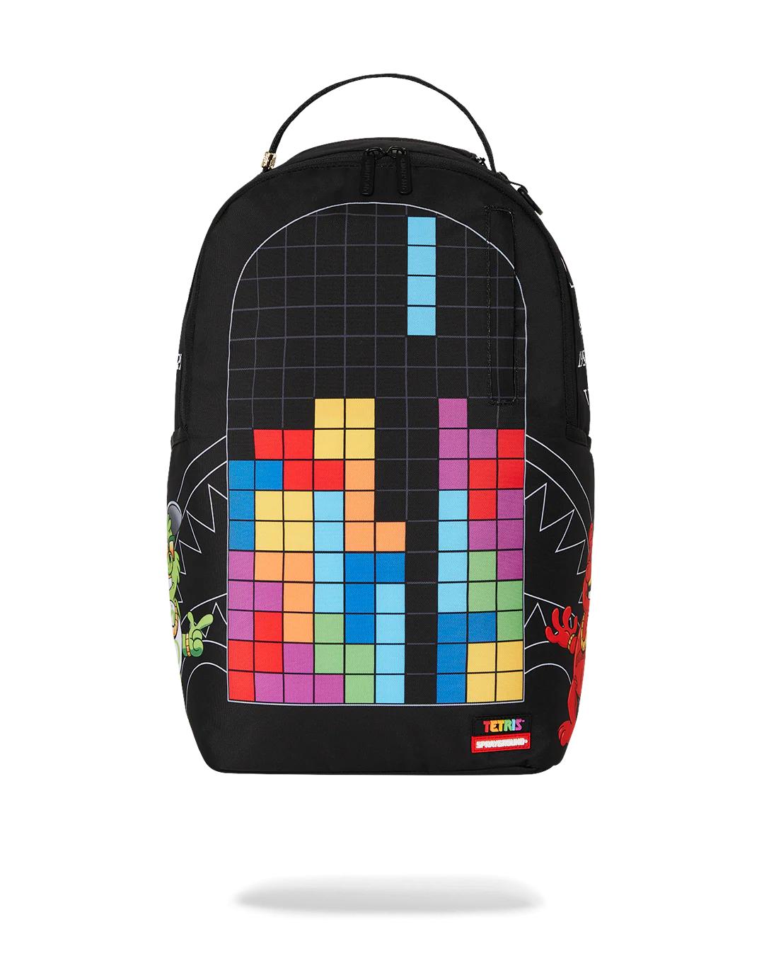 TETRIS WITH DIABLO AND MONEY BEAR BACKPACK | Sprayground Great Value