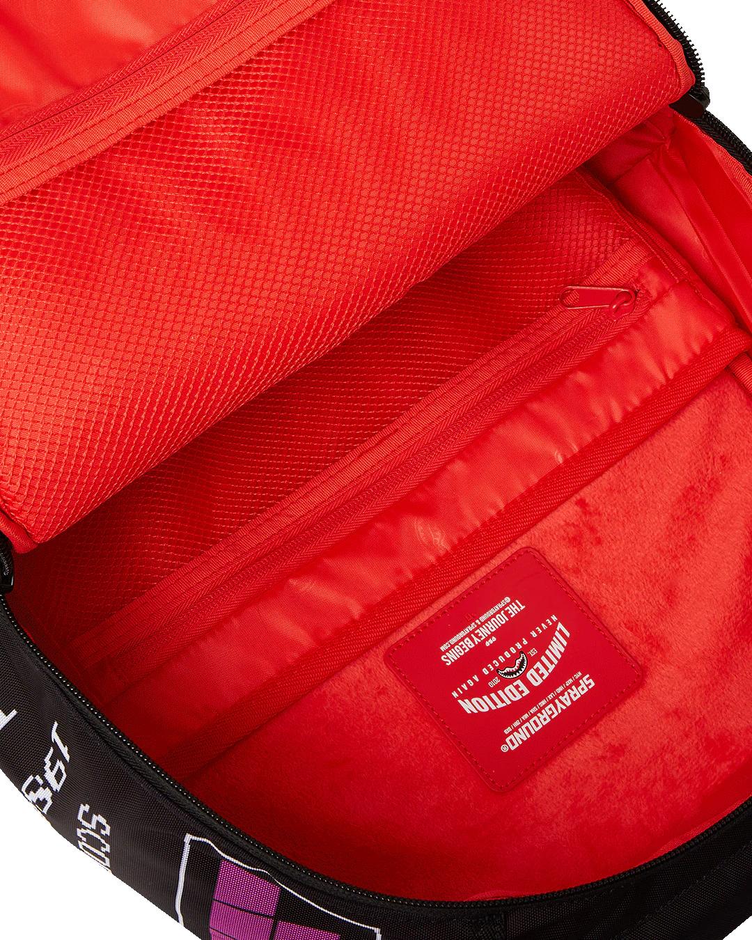 TETRIS WITH DIABLO AND MONEY BEAR BACKPACK | Sprayground Great Value