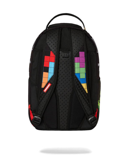 TETRIS WITH DIABLO AND MONEY BEAR BACKPACK | Sprayground Great Value