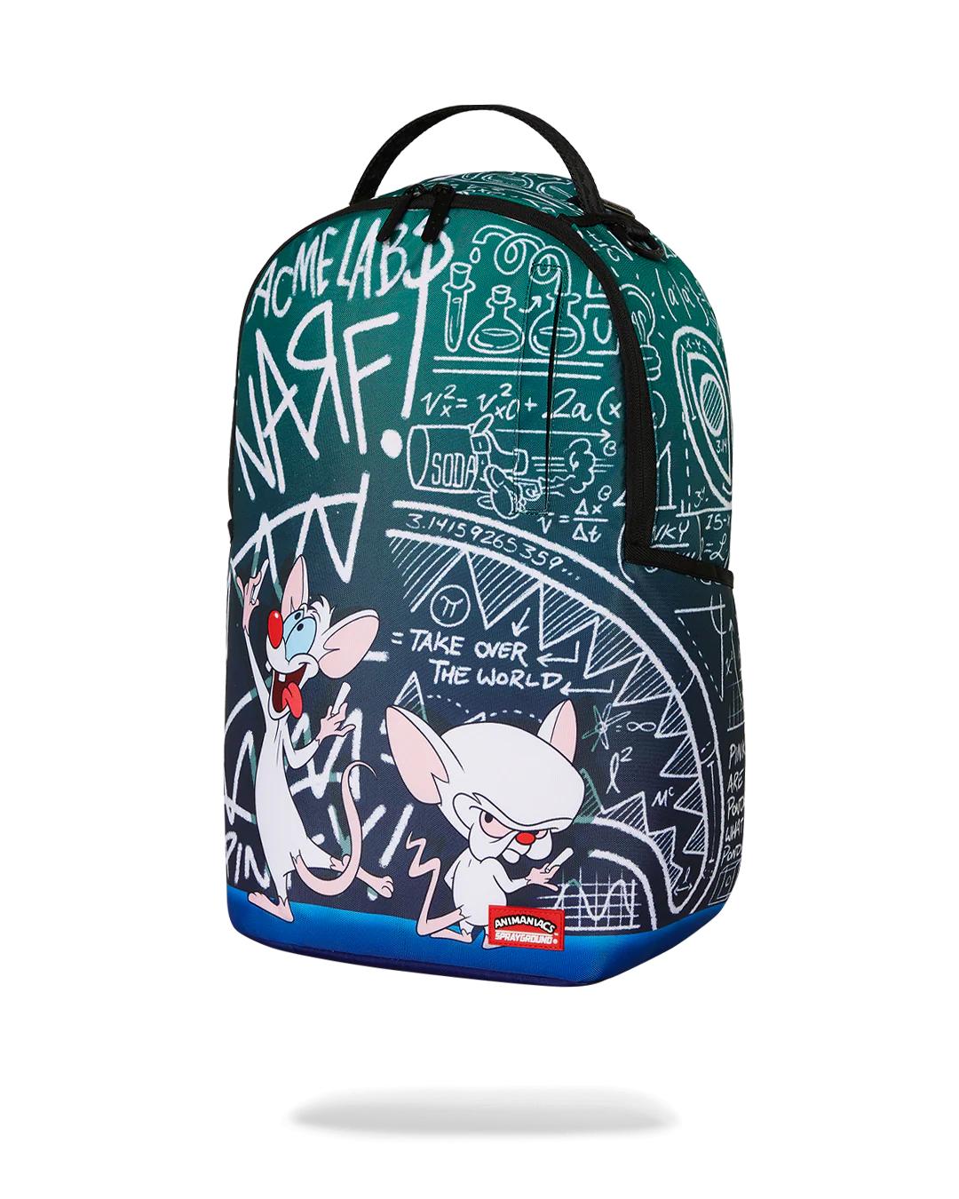 PINKY AND THE BRAIN TAKIN OVER THE WORLD DLXR BACKPACK | Sprayground Classic