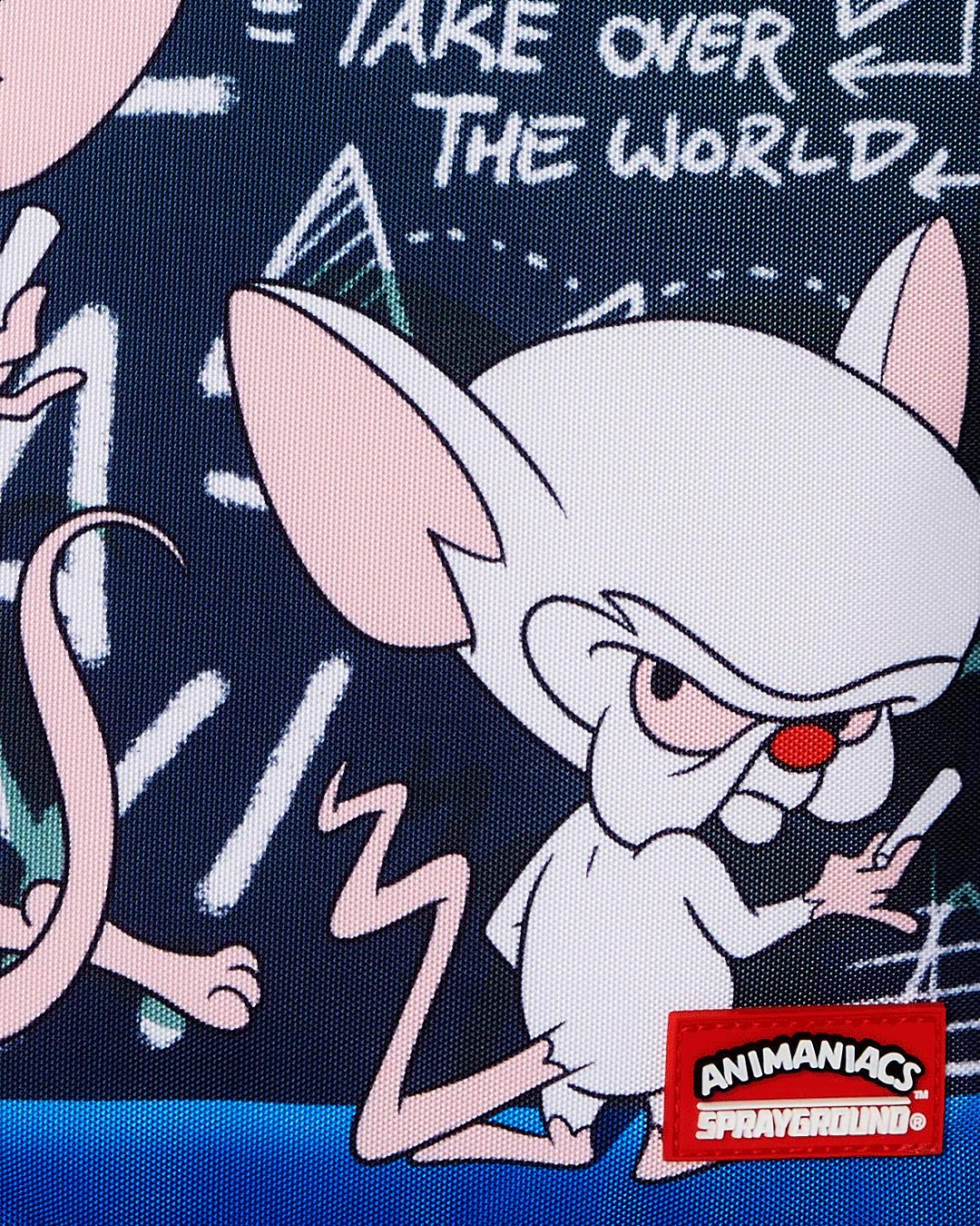 PINKY AND THE BRAIN TAKIN OVER THE WORLD DLXR BACKPACK | Sprayground Classic