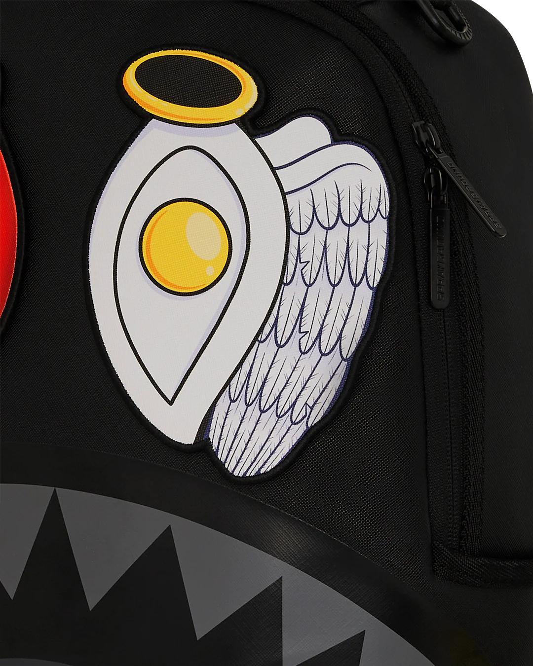 SPLIT SAINT VELCRO REMOVABLE 6 EYES SHARK BACKPACK | Sprayground Signature