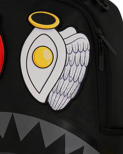 SPLIT SAINT VELCRO REMOVABLE 6 EYES SHARK BACKPACK | Sprayground Signature