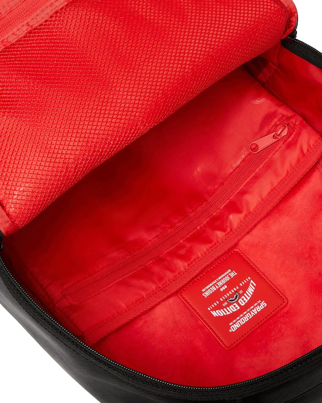 SPLIT SAINT VELCRO REMOVABLE 6 EYES SHARK BACKPACK | Sprayground Signature