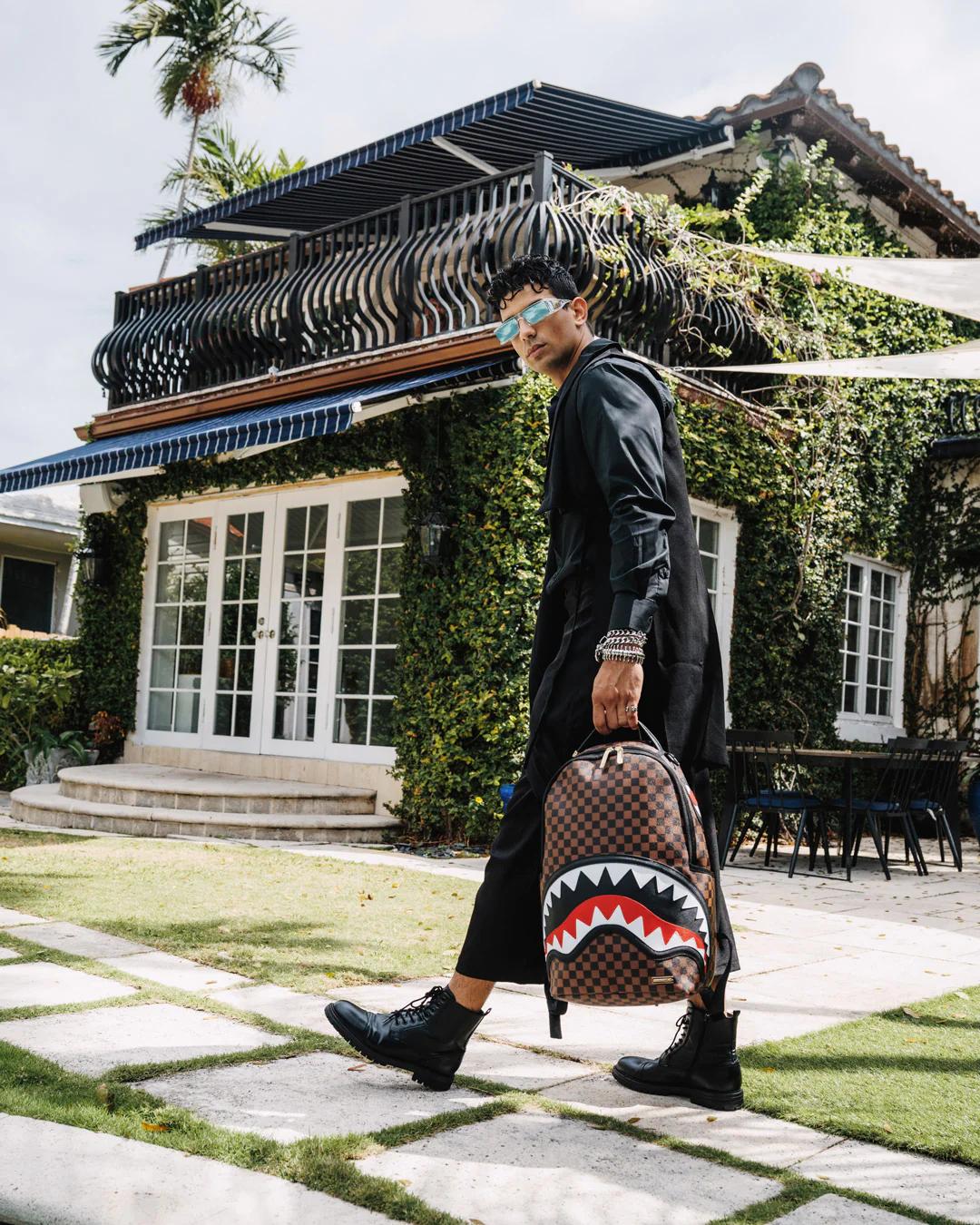 SAWTOOTH SHARKS IN PARIS DLXSV BACKPACK | Sprayground Classic