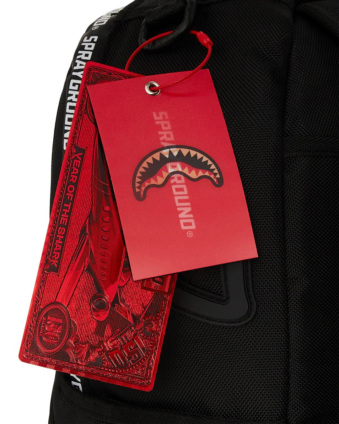 THE HERO WHITE TAPE DLXR BACKPACK | Sprayground Latest