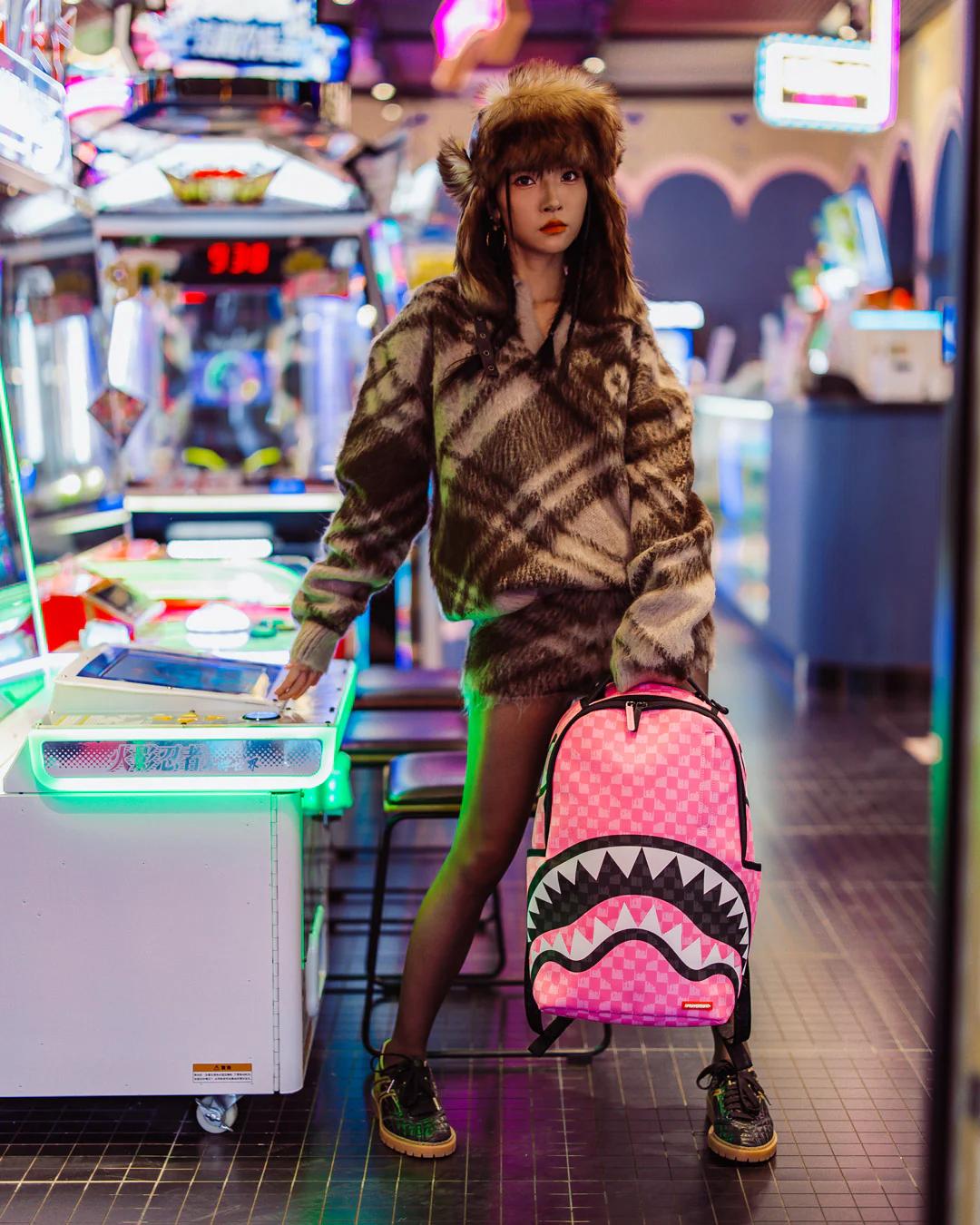 PINK PARADISE DLXSV BACKPACK | Sprayground Exclusive