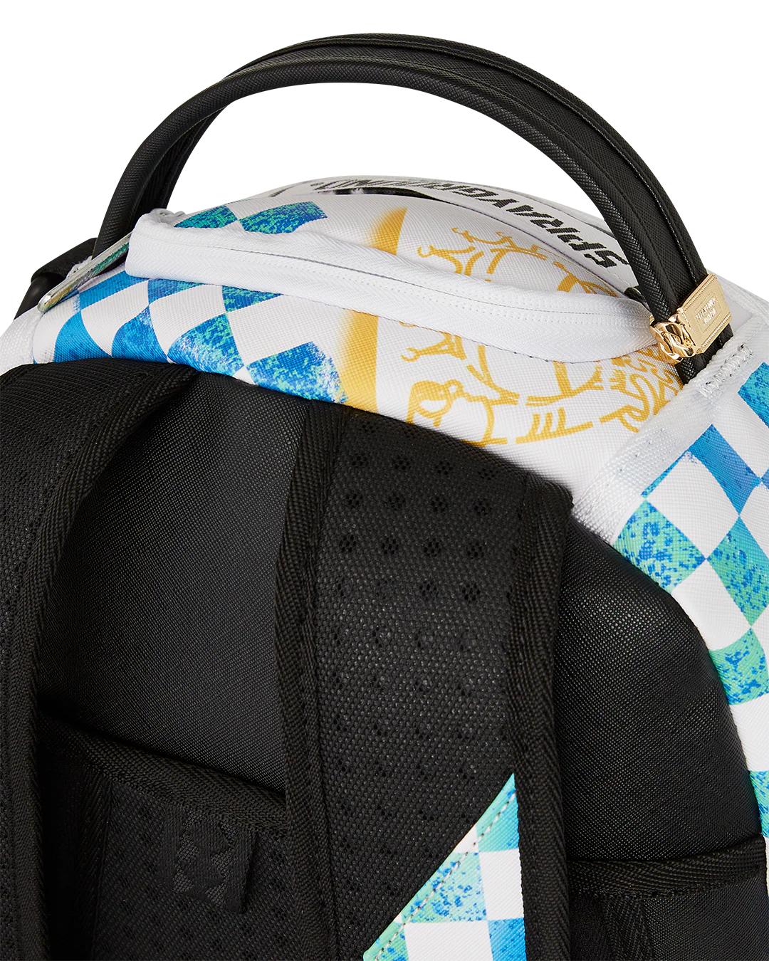 SHARK CENTRAL CUT OUT FOR GREATNESS DLXSV BACKPACK | Sprayground Signature