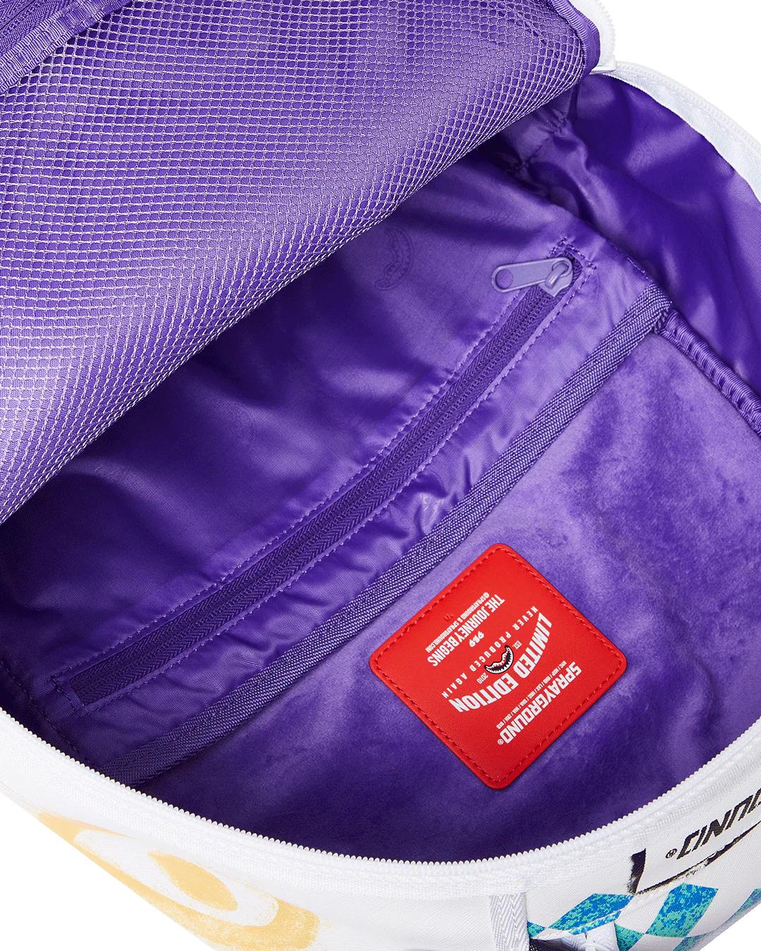 SHARK CENTRAL CUT OUT FOR GREATNESS DLXSV BACKPACK | Sprayground Signature