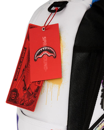 SHARK CENTRAL CUT OUT FOR GREATNESS DLXSV BACKPACK | Sprayground Signature