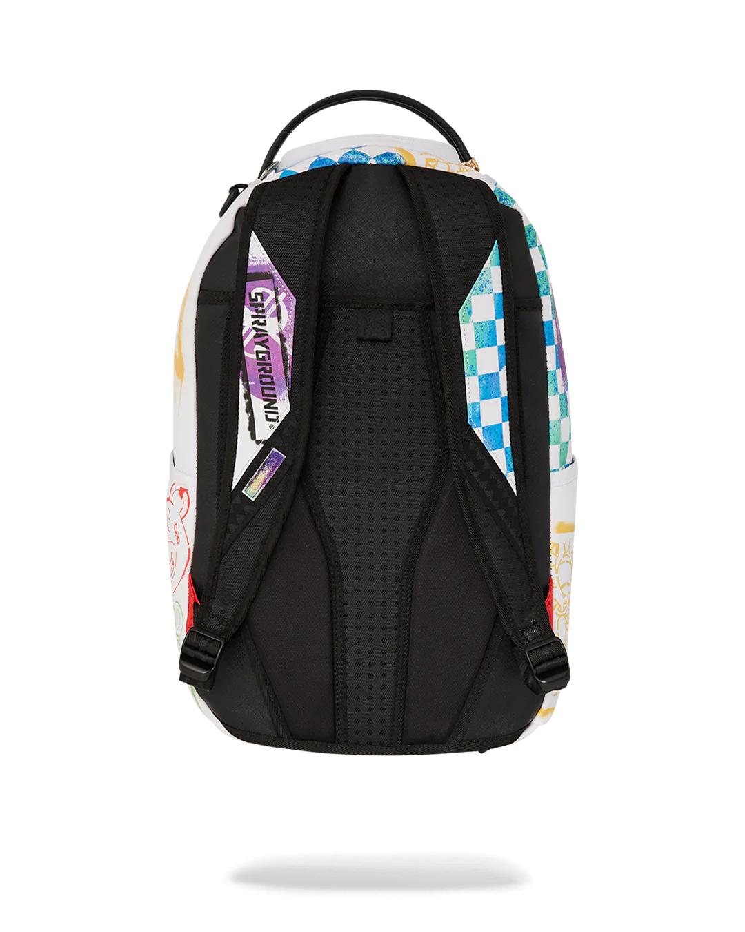 SHARK CENTRAL CUT OUT FOR GREATNESS DLXSV BACKPACK | Sprayground Signature