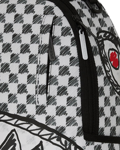SCRIBBLE DRIBBLE CHECK BACKPACK | Sprayground Popular