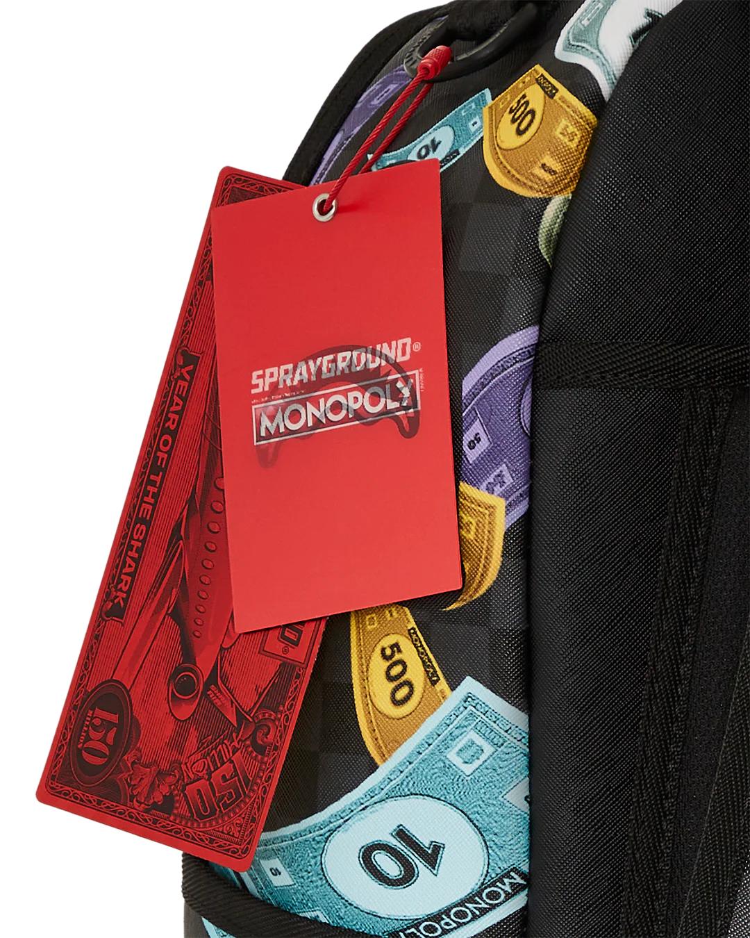 MONOPOLY SHARK RICH BACKPACK | Sprayground Premium