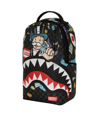 MONOPOLY SHARK RICH BACKPACK | Sprayground Premium