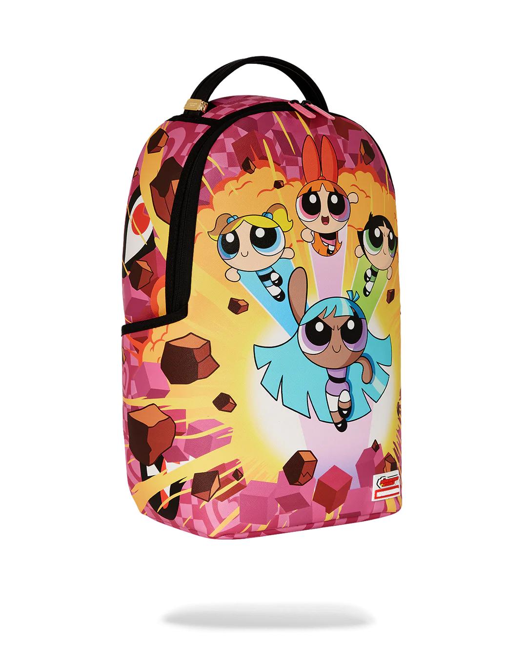 POWERPUFF BUSTIN THRU DLXSV BACKPACK | Sprayground Featured