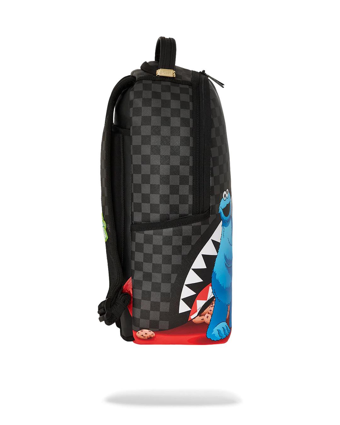 SESAME STREET COOKIE MONSTER SNACK ATTACK DLXSV BACKPACK | Sprayground Popular