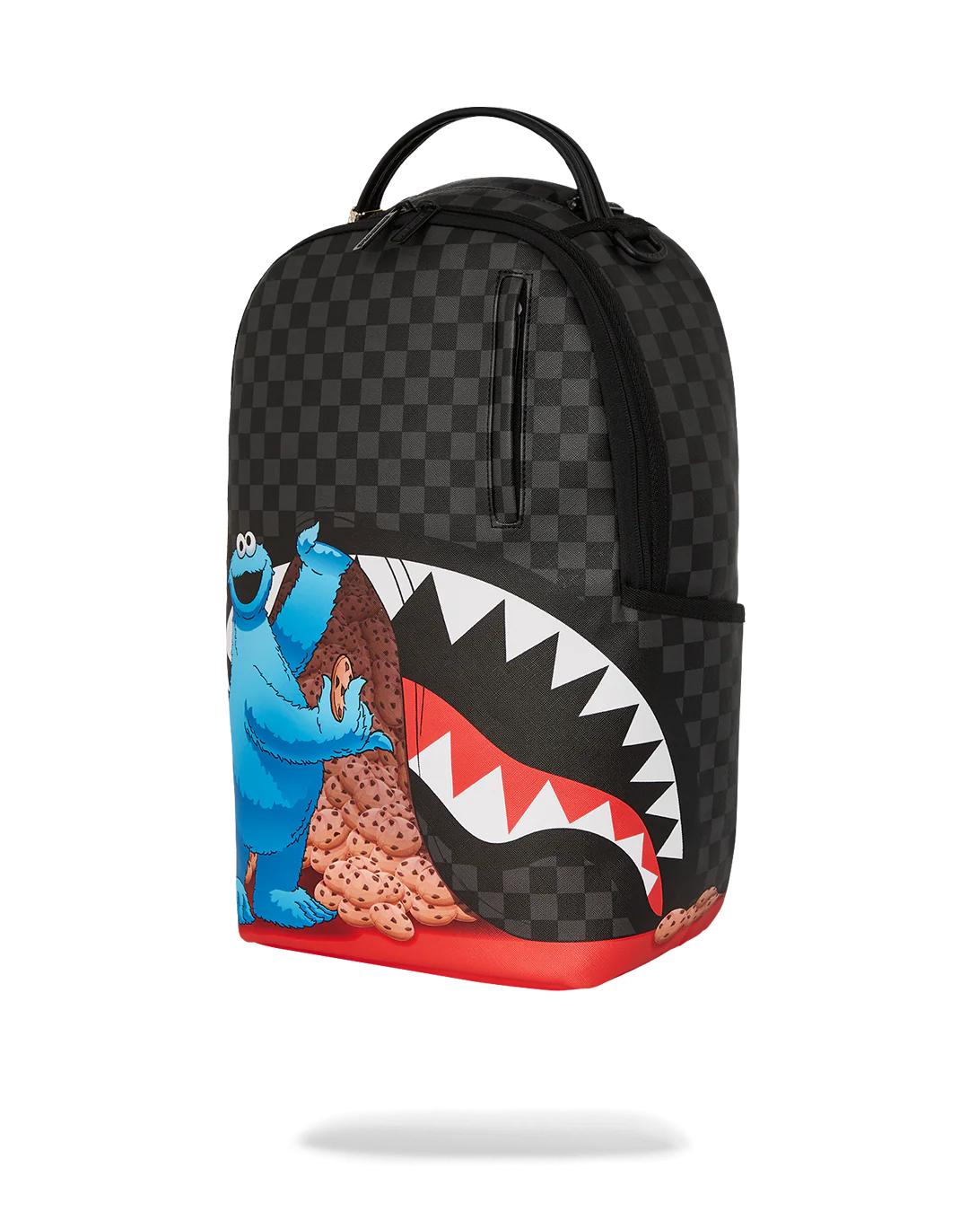 SESAME STREET COOKIE MONSTER SNACK ATTACK DLXSV BACKPACK | Sprayground Popular