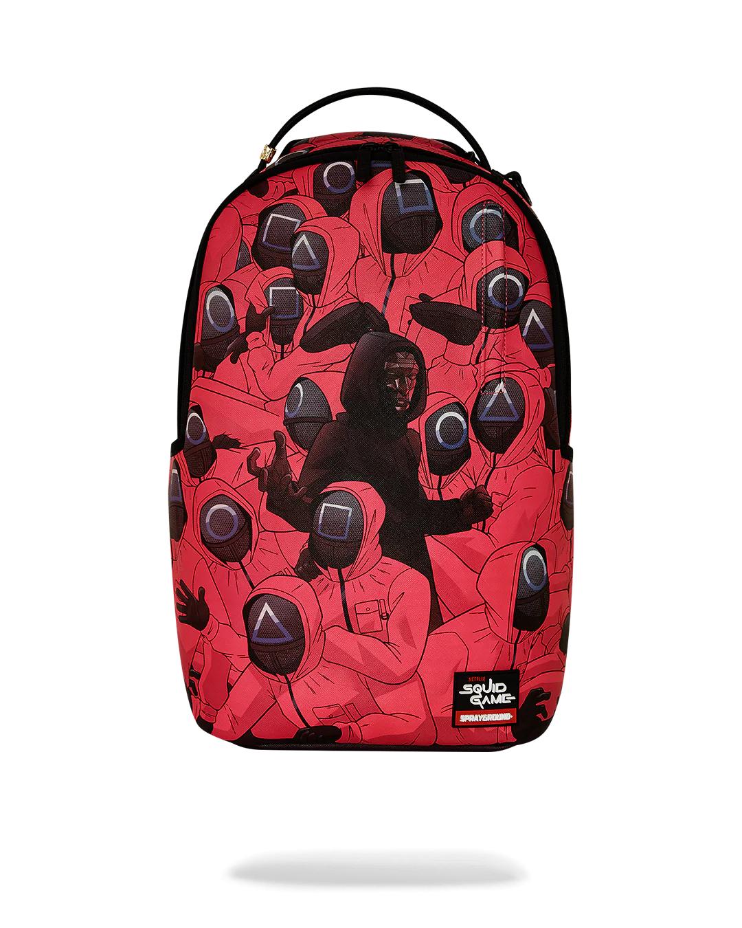 SQUID GAME COLLAB FRONT MAN CREW BACKPACK | Sprayground Trending