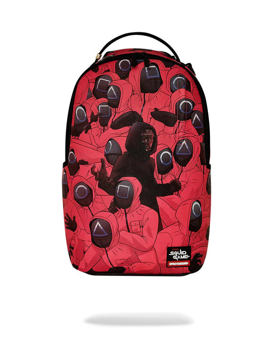 SQUID GAME COLLAB FRONT MAN CREW BACKPACK | Sprayground Trending