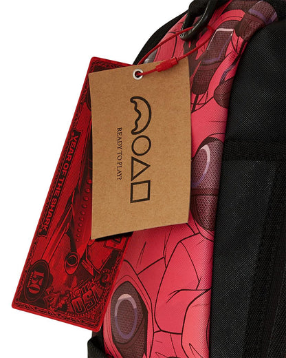 SQUID GAME COLLAB FRONT MAN CREW BACKPACK | Sprayground Trending
