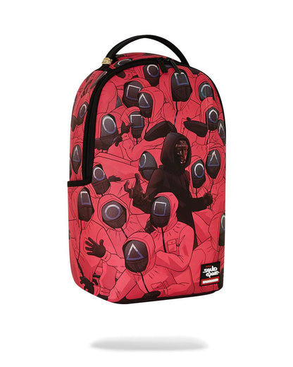 SQUID GAME COLLAB FRONT MAN CREW BACKPACK | Sprayground Trending