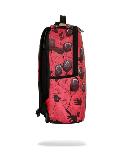 SQUID GAME COLLAB FRONT MAN CREW BACKPACK | Sprayground Trending
