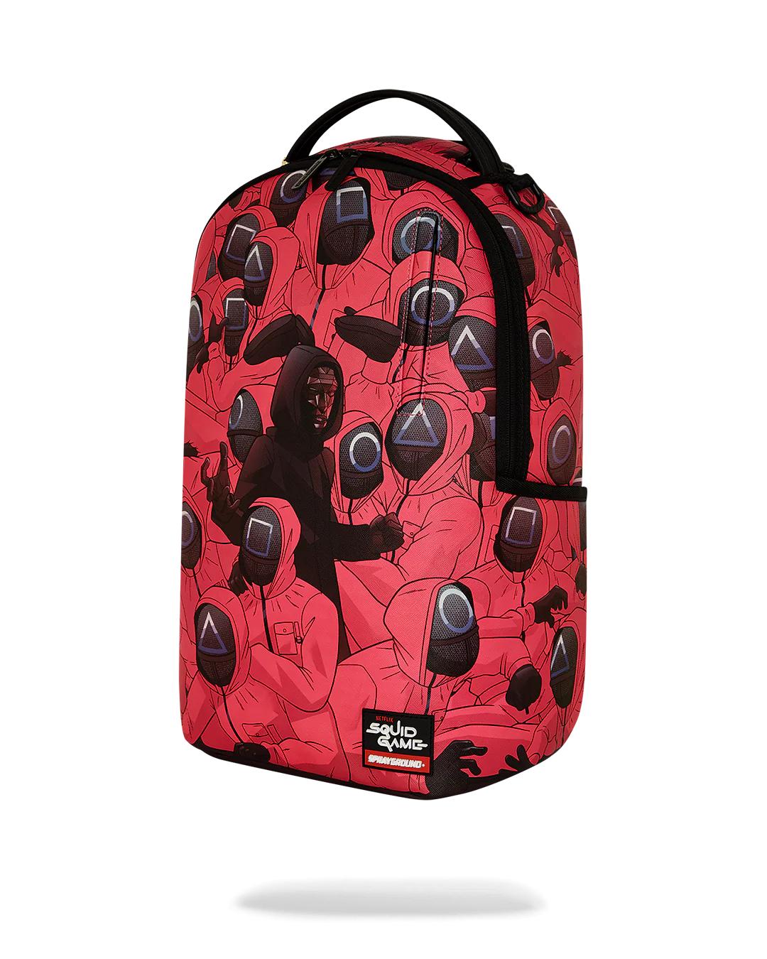 SQUID GAME COLLAB FRONT MAN CREW BACKPACK | Sprayground Trending