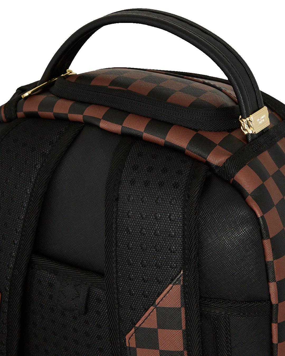 RICHIE RICH PAINT THE SHARK GOLD BACKPACK | Sprayground Best Seller