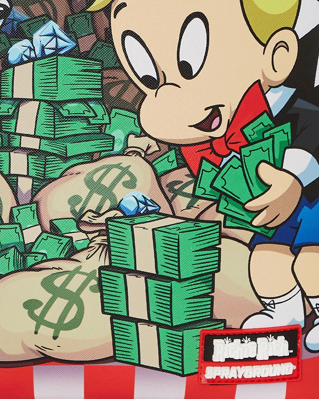RICHIE RICH SECRET STASH DLXSV BACKPACK | Sprayground Popular