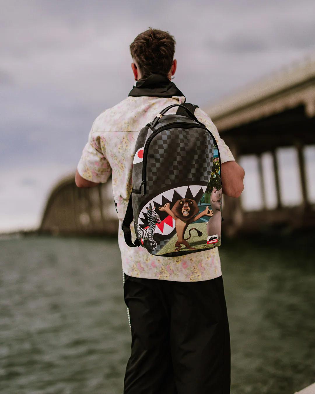MADAGASCAR ESCAPE TO THE CITY BACKPACK | Sprayground Trending