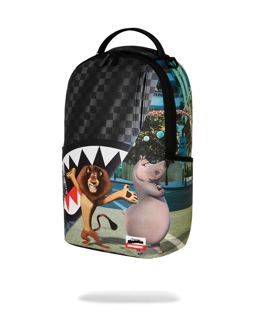 MADAGASCAR ESCAPE TO THE CITY BACKPACK | Sprayground Trending