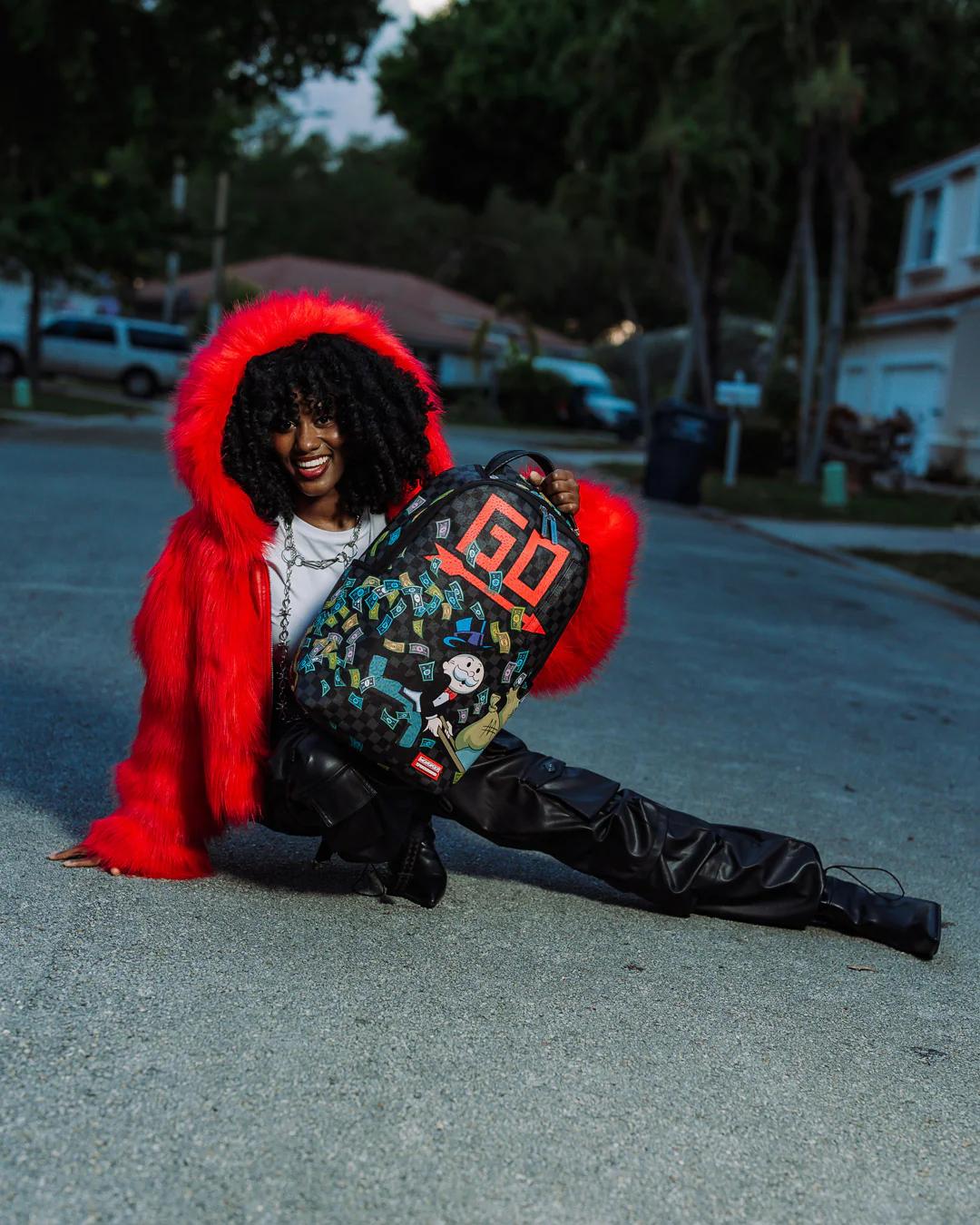 MONOPOLY WHEEL BARREL BACKPACK | Sprayground Classic