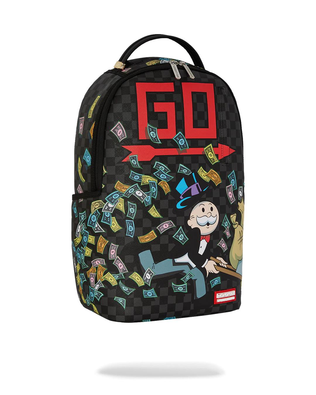 MONOPOLY WHEEL BARREL BACKPACK | Sprayground Classic