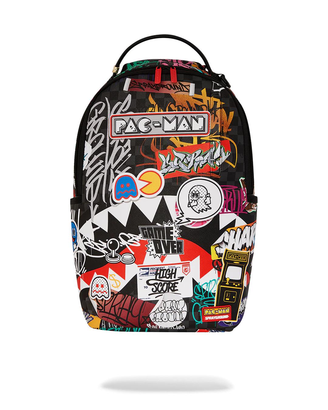 PACMAN LEVELED-UP ART BACKPACK | Sprayground Everyday