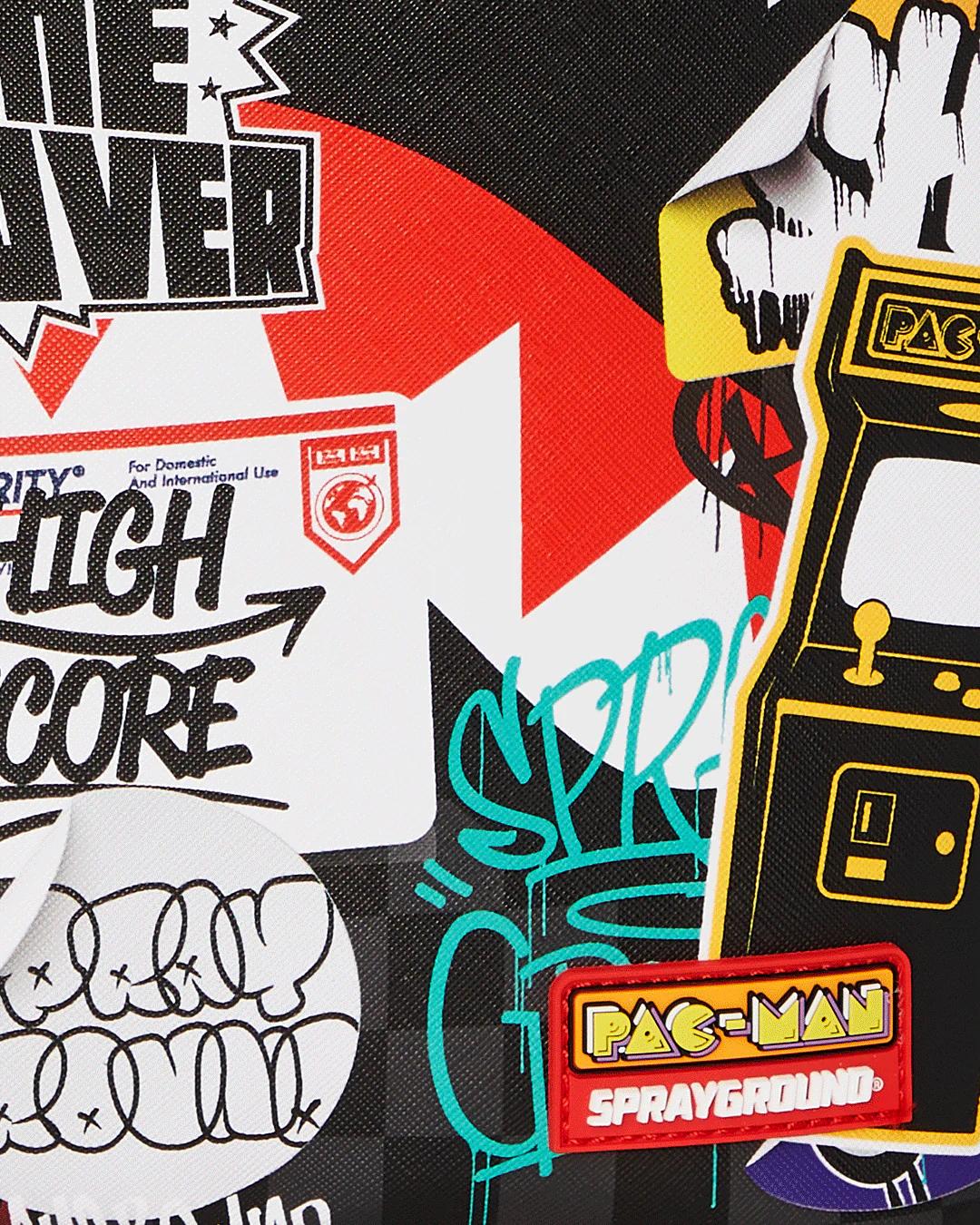 PACMAN LEVELED-UP ART BACKPACK | Sprayground Everyday