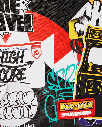 PACMAN LEVELED-UP ART BACKPACK | Sprayground Everyday