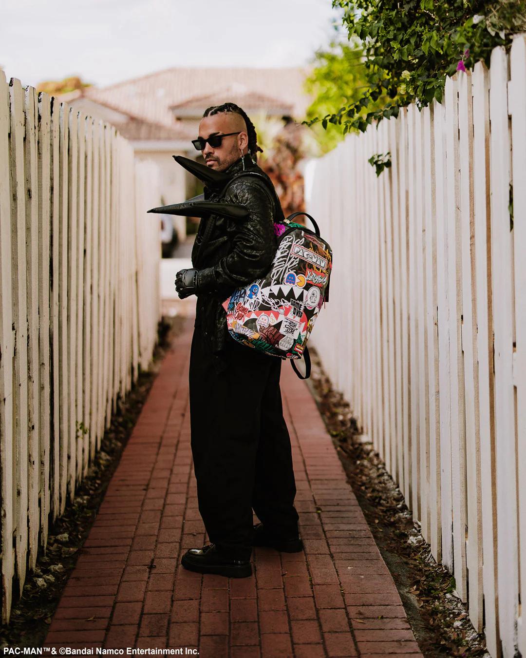 PACMAN LEVELED-UP ART BACKPACK | Sprayground Everyday