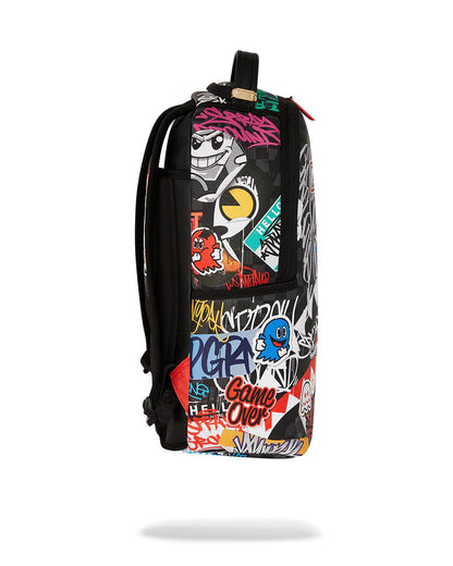 PACMAN LEVELED-UP ART BACKPACK | Sprayground Everyday