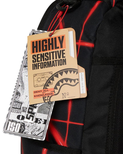 MISSION IMPOSSIBLE HEIST LASER SHARK BACKPACK | Sprayground Featured