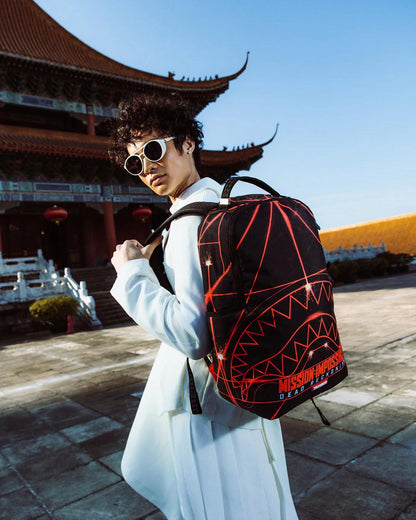 MISSION IMPOSSIBLE HEIST LASER SHARK BACKPACK | Sprayground Featured