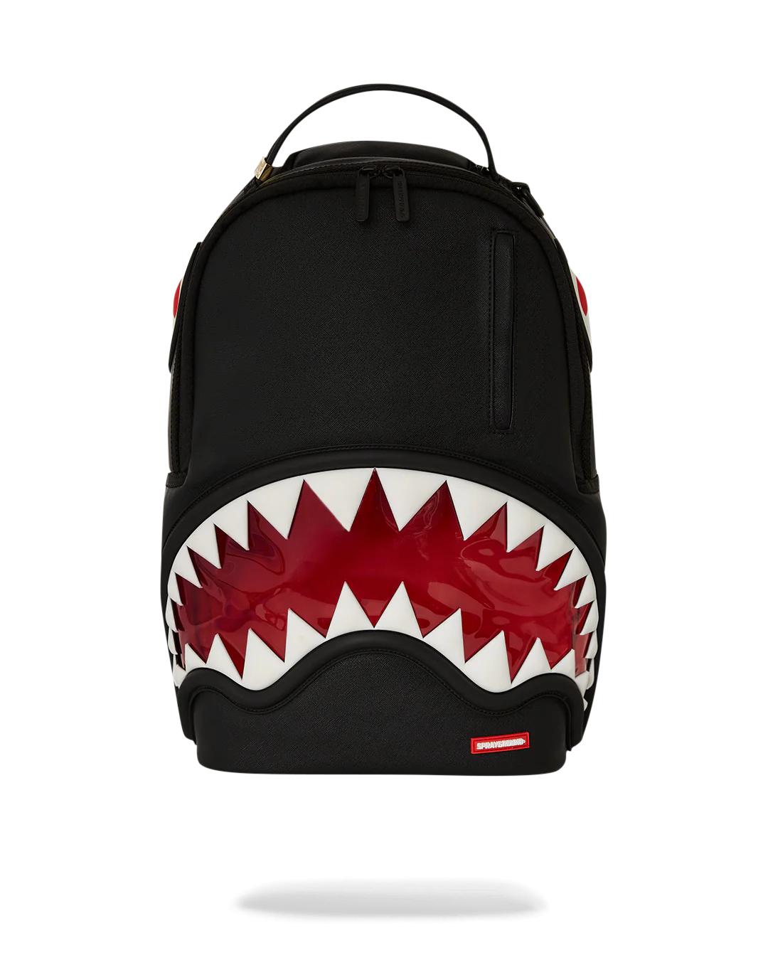 BIG BITE LUCID CLEAR SHARK BITE BACKPACK | Sprayground Signature
