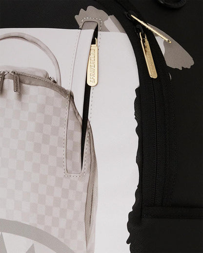 BAG ON BAG OPTICAL ILLUSION SHARKS IN PARIS BACKPACK | Sprayground Value