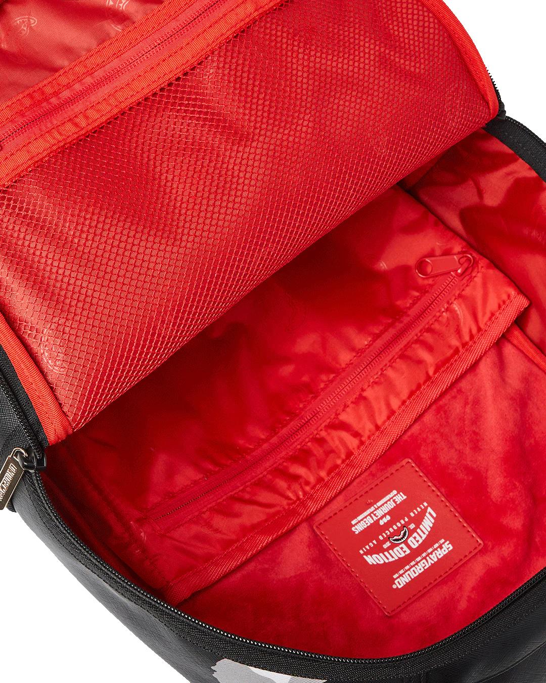 BAG ON BAG OPTICAL ILLUSION SHARKS IN PARIS BACKPACK | Sprayground Value