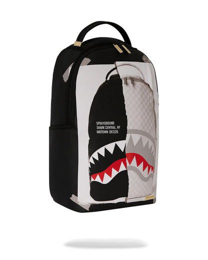 BAG ON BAG OPTICAL ILLUSION SHARKS IN PARIS BACKPACK | Sprayground Value