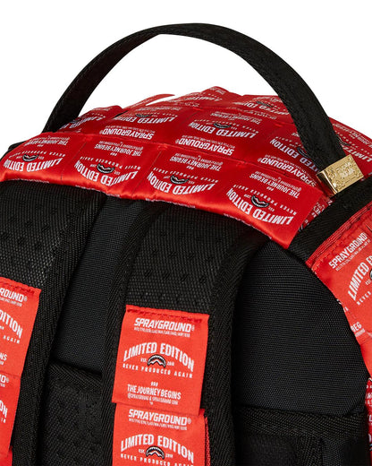 MADE OF WOVEN LABELS SHARK BACKPACK | Sprayground Great Value