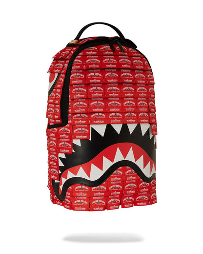 MADE OF WOVEN LABELS SHARK BACKPACK | Sprayground Great Value